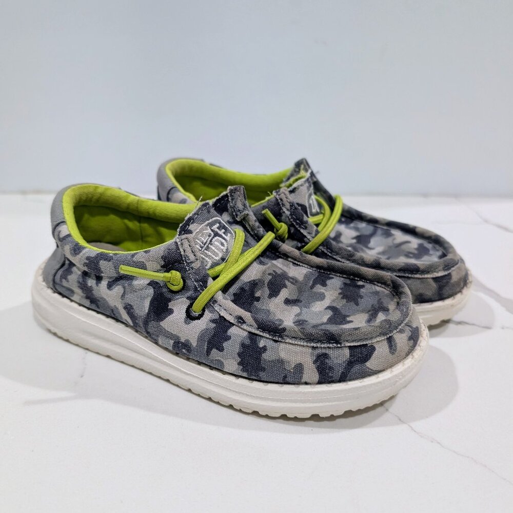 Hey Dude Wally Youth Camodino - Sz Kids 12
